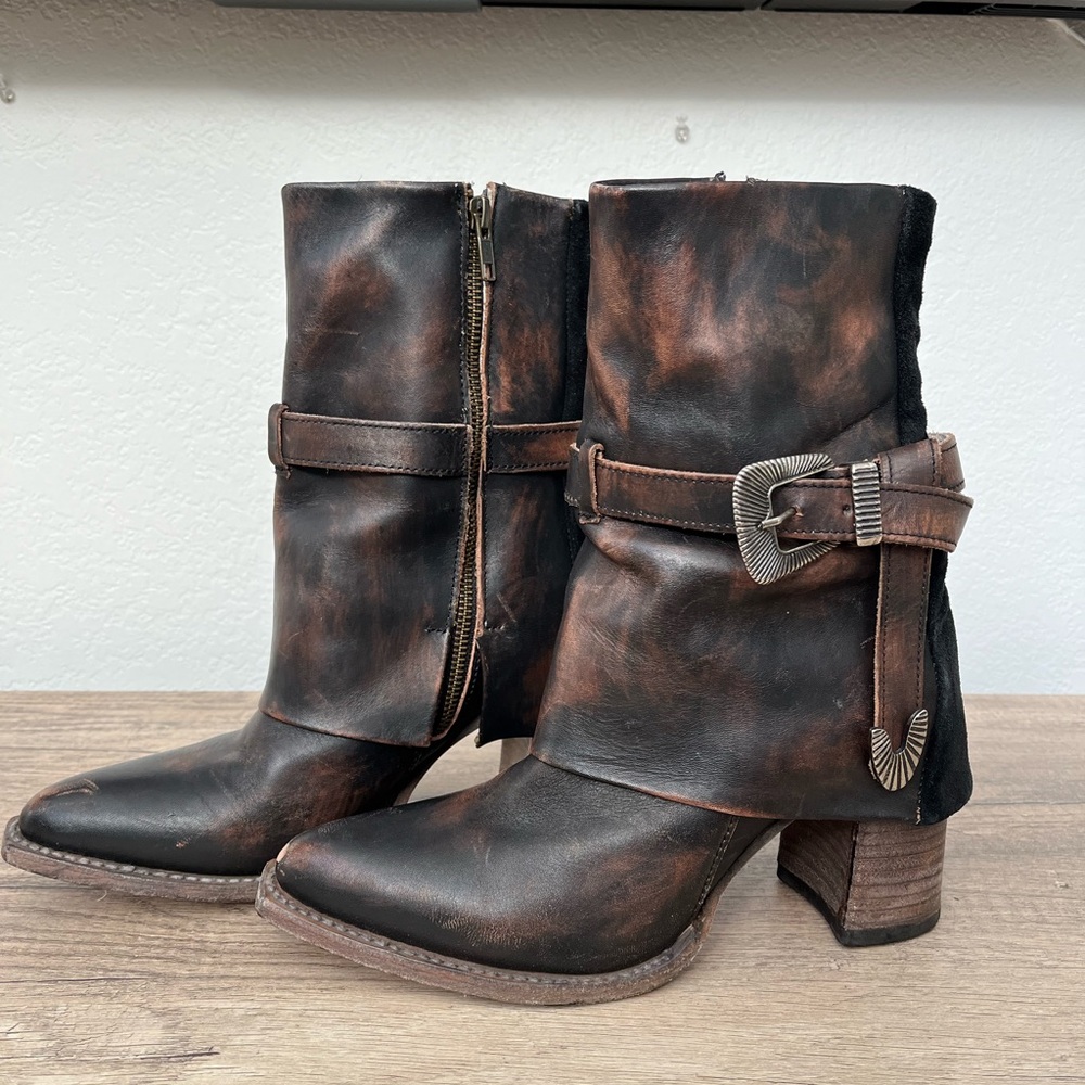 Freebird Jylina Boot Dark Brown Barely Worn